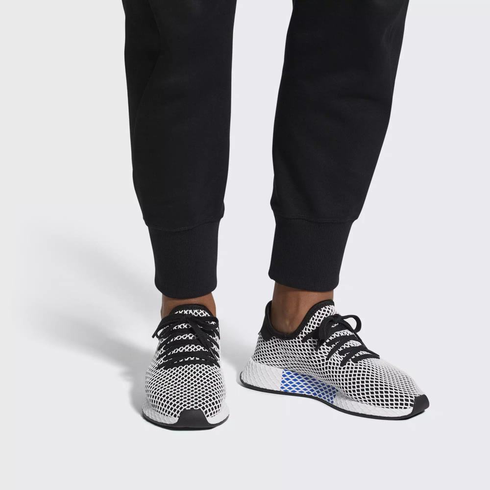 Adidas Deerupt Runner Tenis Negros Para Hombre (MX-92288)